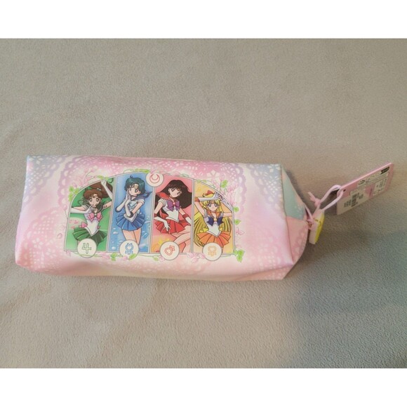 Sailor moon makeup pencil case pink - Picture 1 of 9